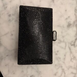 Black Rhinestone Clutch